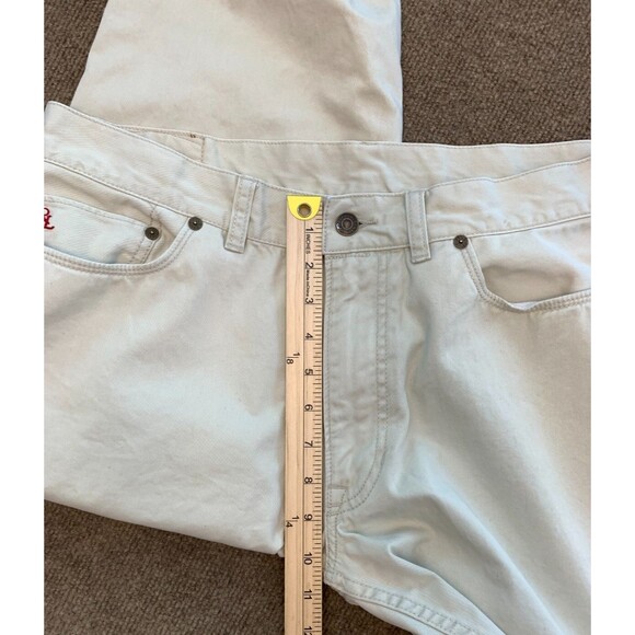 Polo Ralph Lauren Chino Pants Mens 35x32 Flat Front Khaki Straight Leg Preppy - Picture 5 of 8